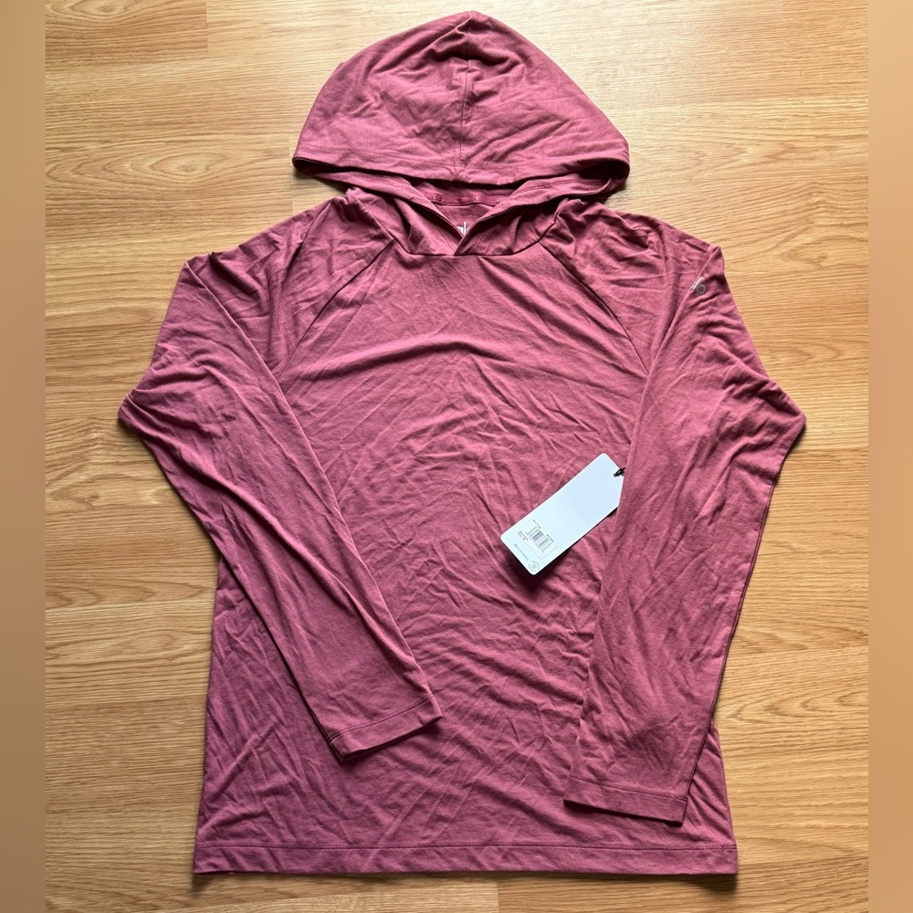 Alo Red Core Hooded Runner